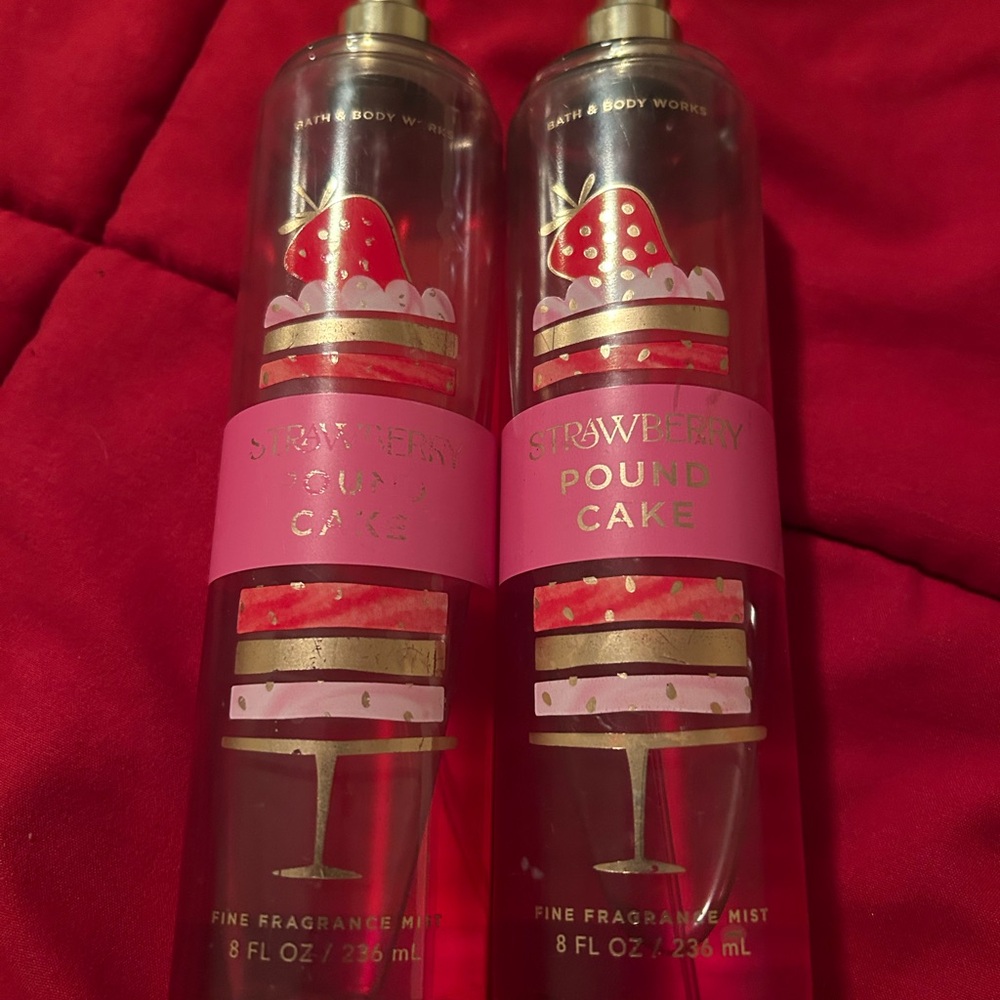Bath & Body Works Strawberry Pound Cake Mist